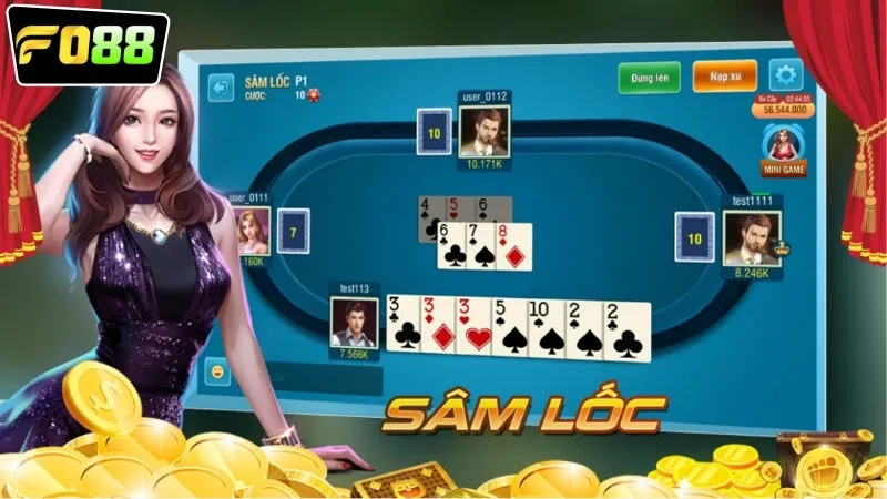 Các loại game bài đổi thưởng FO88 phổ biến